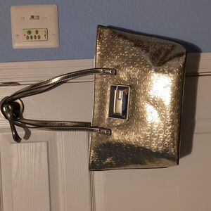Gold Guess Purse